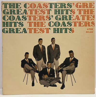 THE COASTERS - Greatest Hits (1959 Mono) - 12'' Vinyl Record LP - VG+