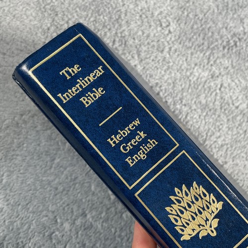 The Interlinear Bible Hebrew-Greek-English 1986 Jay Green Hardback Study Bible - Imagen 3 de 14