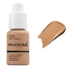 PHOERA Foundation,Natural Moisturizing Highlighting Matte Oil Control Flawless C