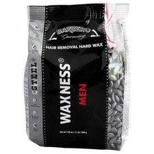 Waxness Barbero Grooming Hard Wax Steel for Men 1.1 Pounds