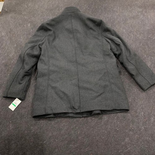COLE HAAN SIGNATURE Water Resistant Bib Topper Wool Coat Men's Size L - Picture 5 of 8