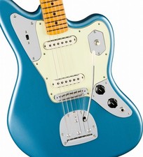 Fender American Professional Classic Jaguar E-Gitarre Faded Lake Placid