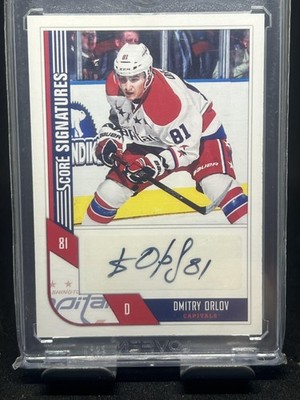 2012-13 Score #SS-ORL Dmitry Orlov Signatures
