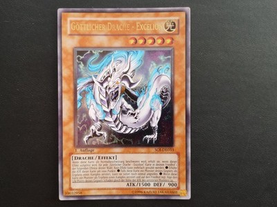 Yugioh Göttlicher Drache Excelion SOI-DE033 1. Auflage Ultimate Rare deutsch NM
