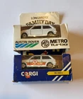 Lot x2 vintage Corgi MG Metro/Turbo diecast model cars Longbridge Family Day/#5