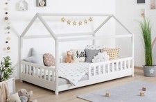 TiCAA TiCAA Kinderbett Hausbett Kay 90x200 cm, 100x200 cm, 120x200 cm, 140x200