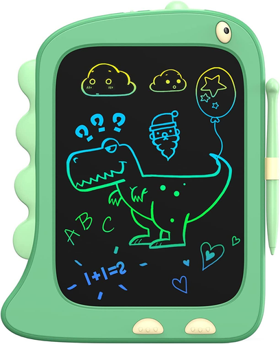 Writing Tablet Toys, 8.5 In Doodle Board Drawing Pad Gifts for Kids, Dinosaur - Zdjęcie 10 z 12