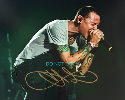 Chester Bennington Linkin Park 8x10 SIGNED REPRINT Numb #8 | eBay