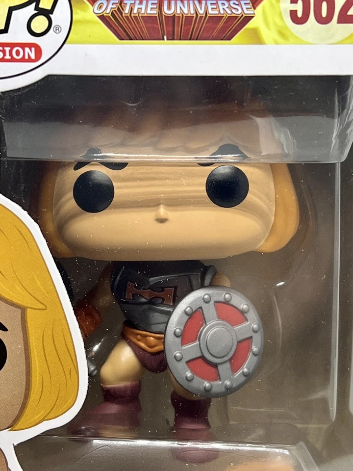 Funko Pop Televisión Masters Of The Universe Motu Battle Armor He-Man 562 Vinilo Foto 2 de 4