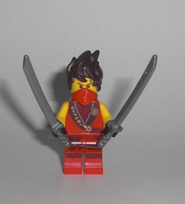 【MI】 LEGO Ninjago - Kai - Figur Minifig Legacy Classic Ninja rot Super