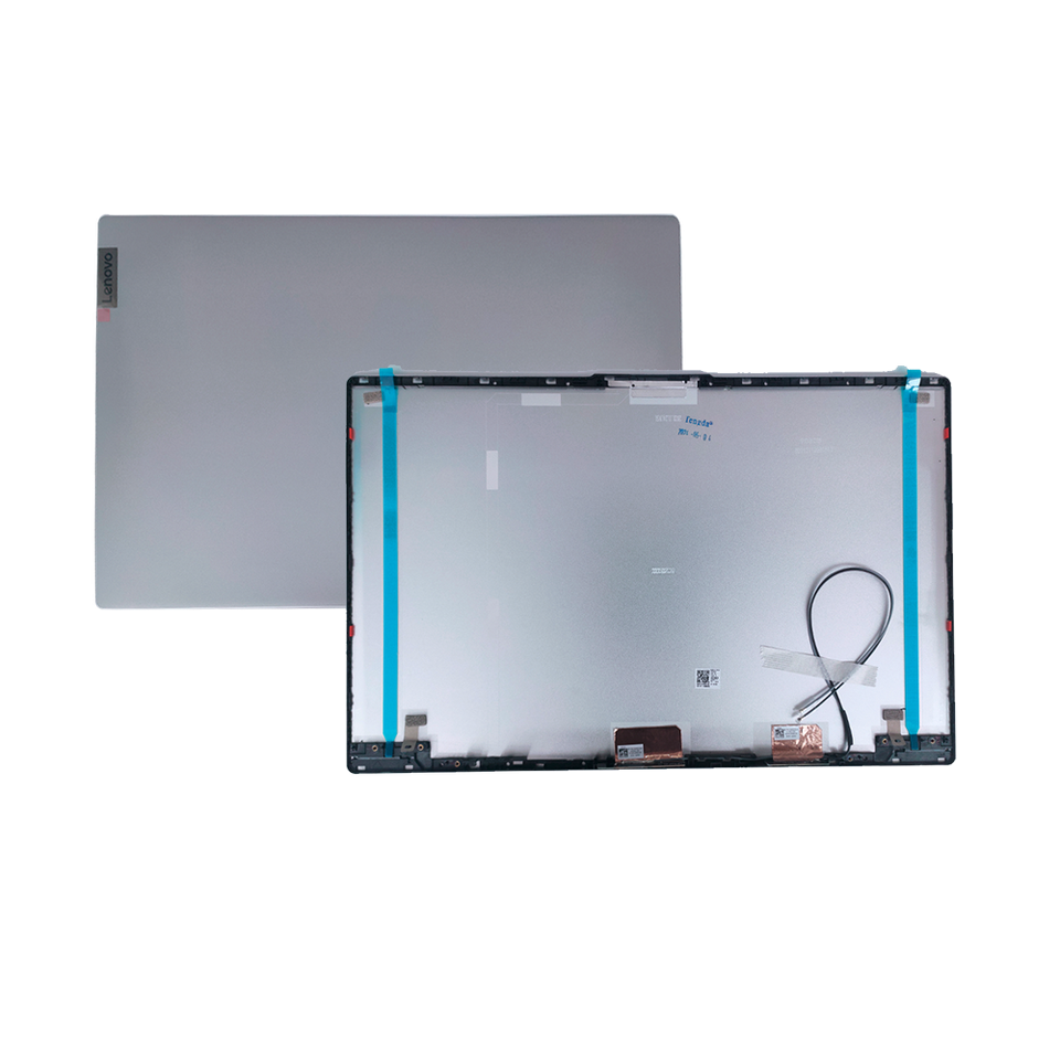 WANGHUIH 15.6 LCD Back Cover Front Bezel Screen Hinges Compatible with Lenovo Ideapad 5 15IIL05 15ARE05 15ITL05 15ALC05 Laptop (dark gray A