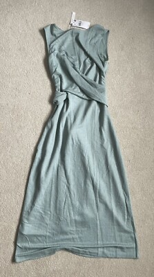 Ladies Mango mint green dress M | eBay UK