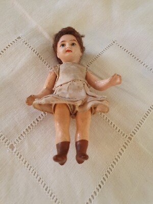 Belle Mignonnette UNIS FRANCE 301 tête en biscuit 9 cm tout d'origine