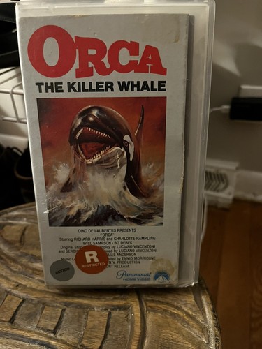 Orca The Killer Whale 1977 VHS