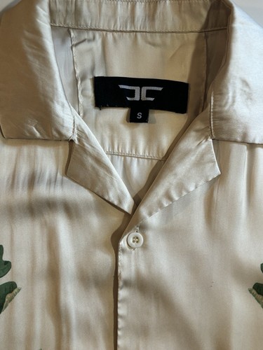 Jordan Craig Bloodroot Death’s-Head Hawkmoth Button Shirt Silk Style Men’s S - Picture 4 of 7