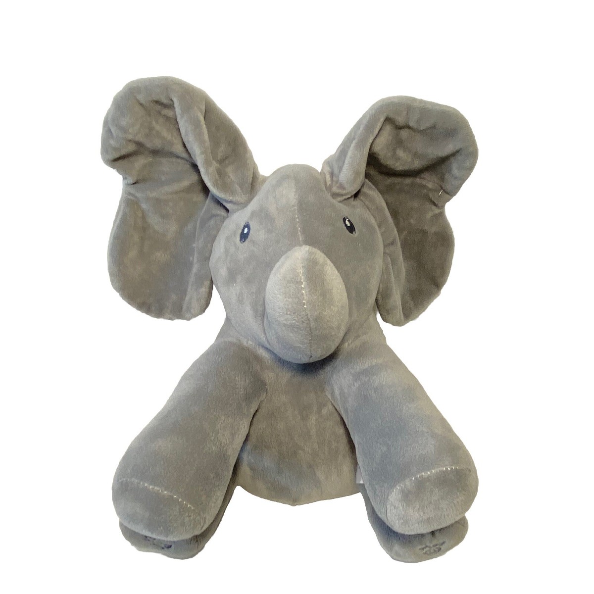 Peek A Boo Plush Elephant Musical Singing Talking Interactive Stuffed Animal