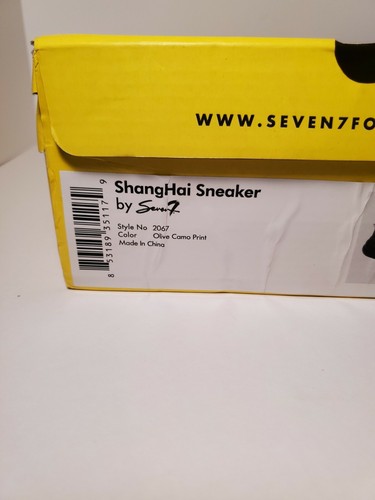 NWB Seven7 Shanghai Camouflage Sneaker Sz. 8 Women's Shoes Laces Slip-On Camo - Picture 9 of 9
