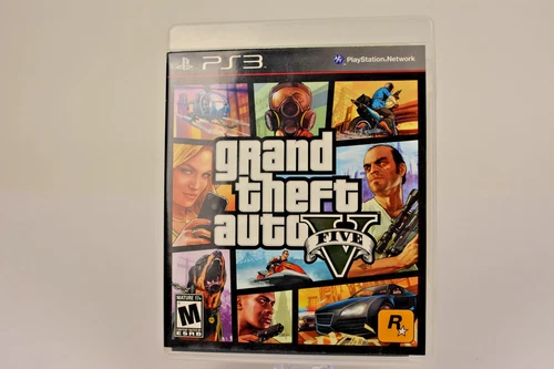 PS3 Grand Theft Auto V 5 (PlayStation 3) Complete Tested Working 