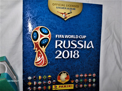 RUSSIA 2018 Fußball WM Official Licensed Sticker Album Neu,Lizenz,Rarität