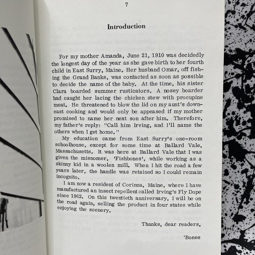 Fish Bones Hoboing in the 1930s Rock Island Maine ME History Book Irving Stevens - Imagen 9 de 10