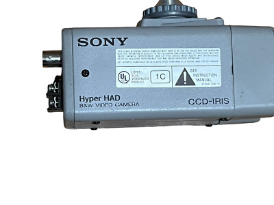 SONY CCD-IRIS SPT-M124 HYPER HAD VIDEO CAMERA | eBay