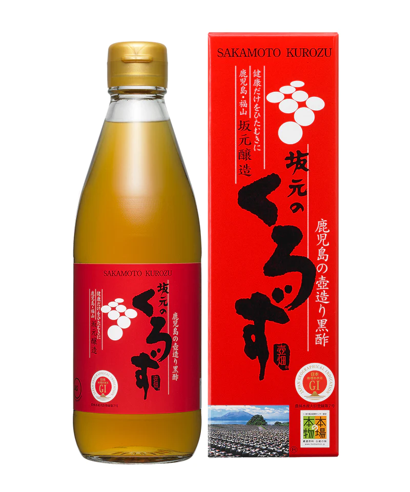 黒酢勢 Sakamoto Kurosu Kurozu Black Japanese Rice Vinegar 坂元醸造 坂元の
