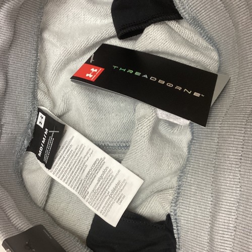 NWT UNDER ARMOUR THREADBORNE JOGGERS GREY SIZE MD/ M - Foto 11 di 16