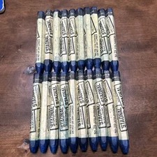 Waterproof Staonal 20 Binney & Smith Blue Hard Lumber Marking Crayon No. 29