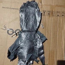 2xGenuine Salmon Fish Skin Leather Salmon Fish Hide Material Leather Craft Pelt