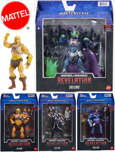 Mattel Masters Of The Universe Masterverse Revelation Figure Set