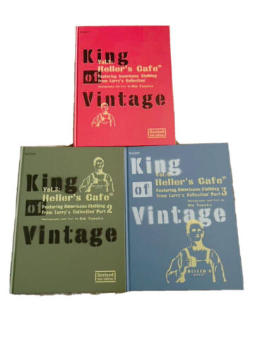 King of Vintage Vol.1 2 3 Set Book Heller's Cafe Rintaro Tanaka My 