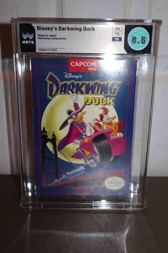WATA 8.5 - CIB - NES - Disney's Darkwing Duck Nintendo RARE