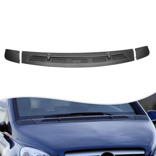 Hood Vent Cover Grille Set For 2005-2011 Mercedes-Benz W245 B-Class B180 B200 - Foto 2 di 12