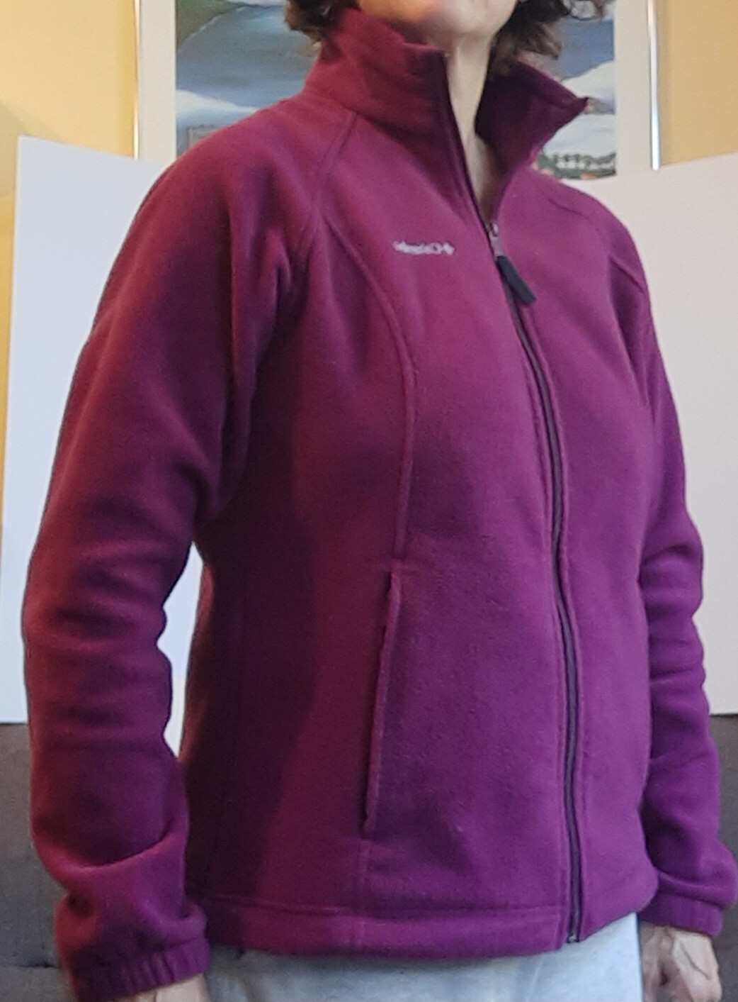 ALTRA GIACCA IN PILE DONNA COLUMBIA WINE BURGANDY TAGLIA XL (VEDI LE MIE ALTRE INSERZIONI)