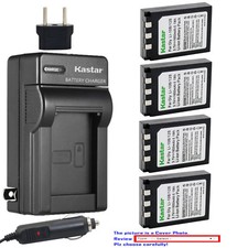 Kastar Battery AC Charger for Olympus Li-10B Li-12B  Olympus Li-10C Li-10CN