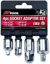 PT10840 - PkTool - 4pc SOCKET ADAPTOR SET