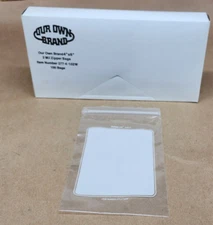 BOX OF 500 4"X6" 277-4-102W OUR OWN BRAND WRITE-ON 2MIL ZIPPER BAG IN DISPENSER