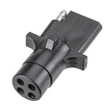 Reese Towpower 74606 4-Way Round to 4-Way Flat Adapter