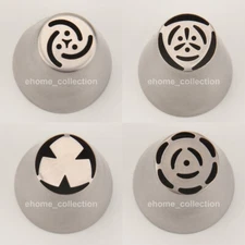 Piping Nozzles Flower Russian Icing Tube Pastry Tips Cake Decor Stainless Steel