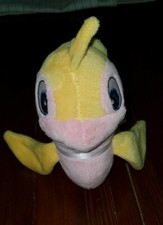 Neopets Yellow Flotsam Series 4 Yellow Pink Plush 2008 Stuffed Animal Nice