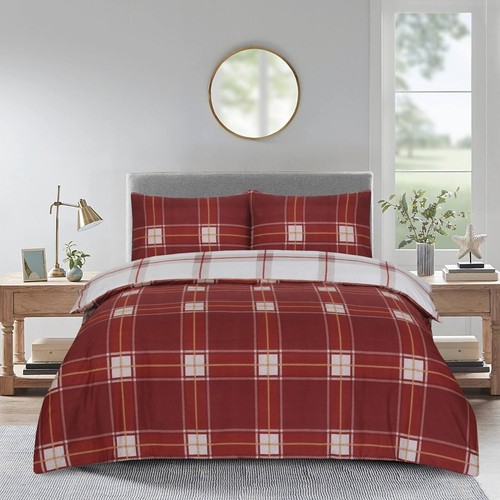 Juego de cama reversible funda nórdica edredón de lujo con funda de almohada doble tamaño king - Imagen 55 de 82