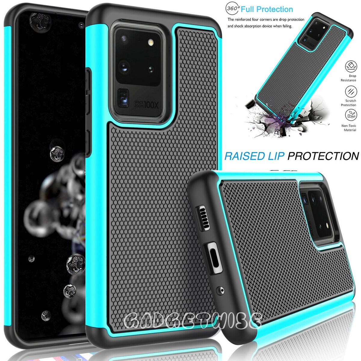 Phone Case Samsung S20 Plus Protective Case Rugged Armour Silicone