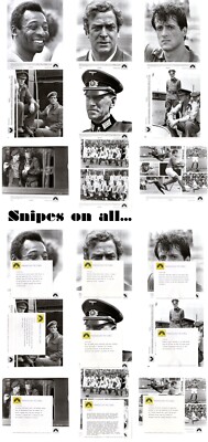 Victory Flucht oder Sieg 9 US press stills set 8x10, Stallone, Pelé, Caine, zum