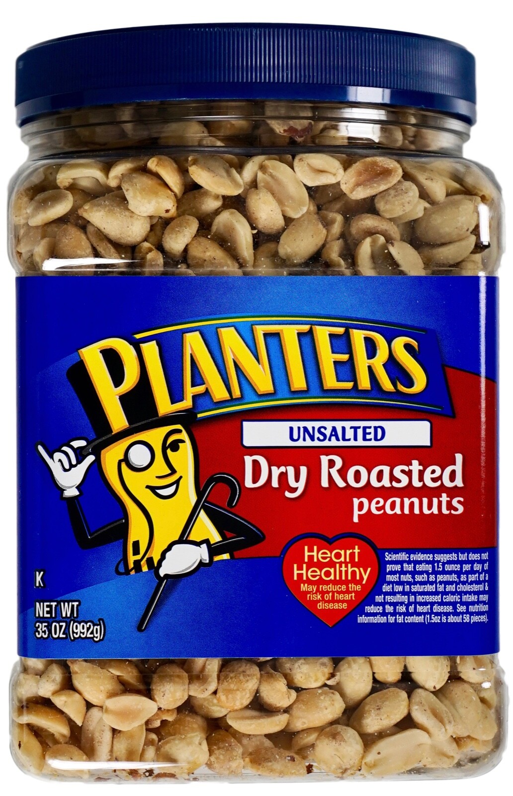 Planters Unsalted Dry Roasted Peanuts Made in USA, 35 Ounces eBay