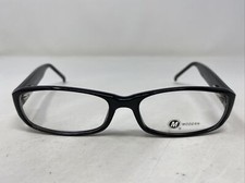 Modern Optical TOMORROW BLACK 55-17-145 Plastic Full Rim Eyeglasses Frame SI34