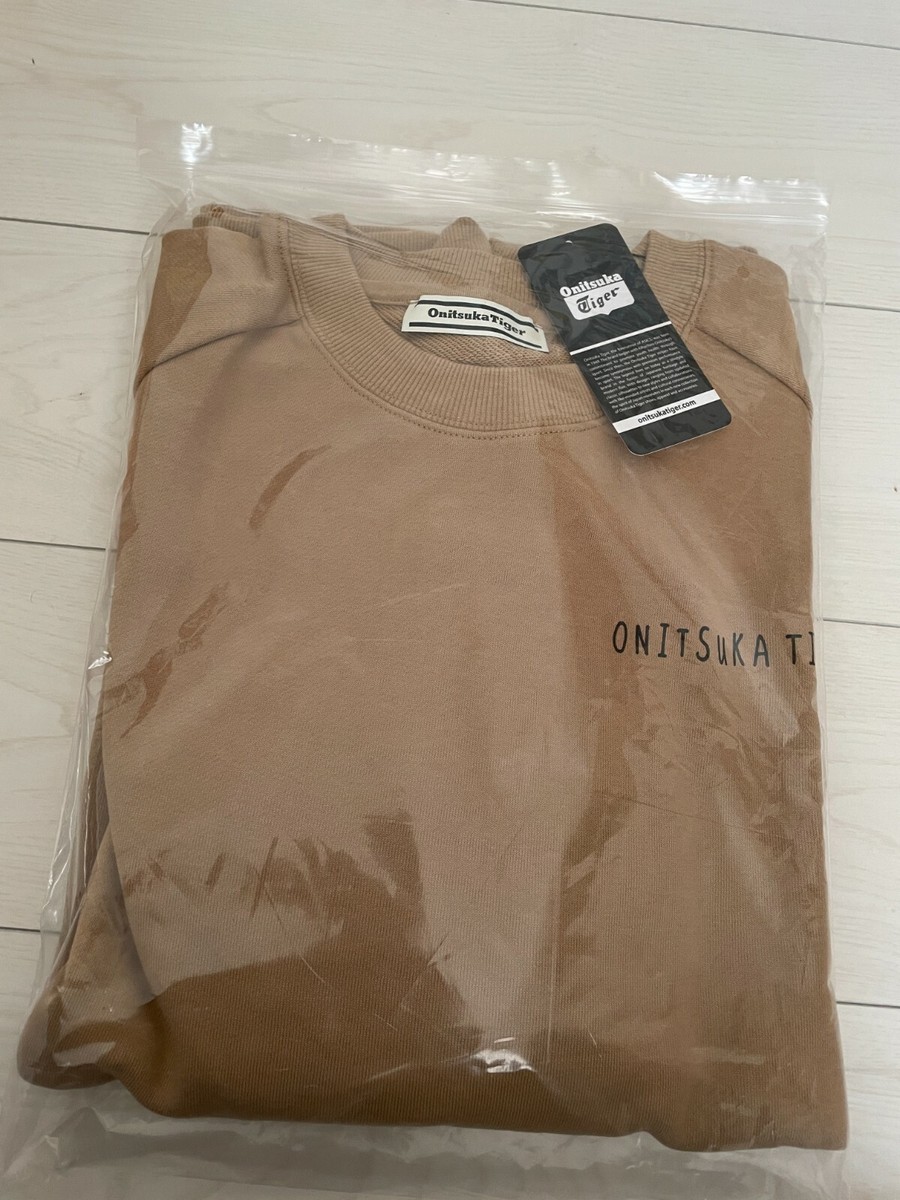 Onitsuka tiger SWEAT TOP Big tiger Embroidery Sweat top XS Onitsuka tiger SWEAT TOP Big tiger Embroidery Sweat top XS