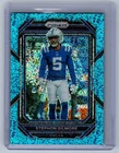 2022 Panini Prizm Football Blue Sparkle Stephon Gilmore #128