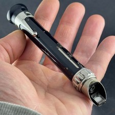 antique POCKET MICROSCOPE 30x 60x PEN STYLE Zeiss Leitz vintage mini travel RARE