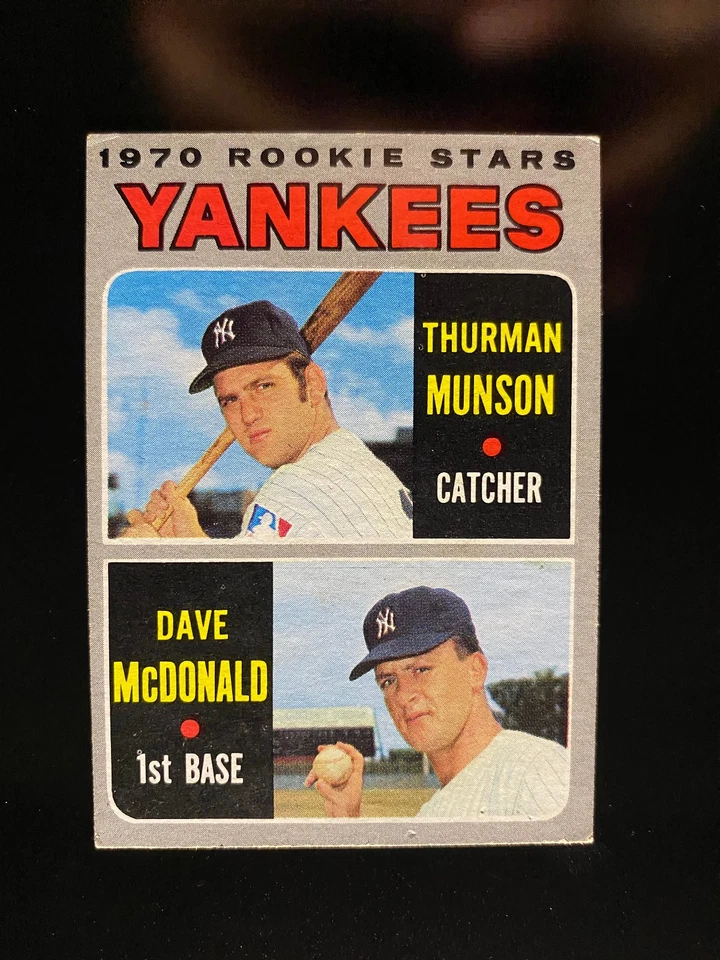 NEW YORK YANKEES 1970 Topps Team Set! (26 Cards) T.Munson RC, Murcer, Ward#659,+ - Image 2 of 4