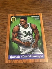 2025 National VIP Humongous Hoard NSCC Set Card #5 Giannis Antetokounmpo